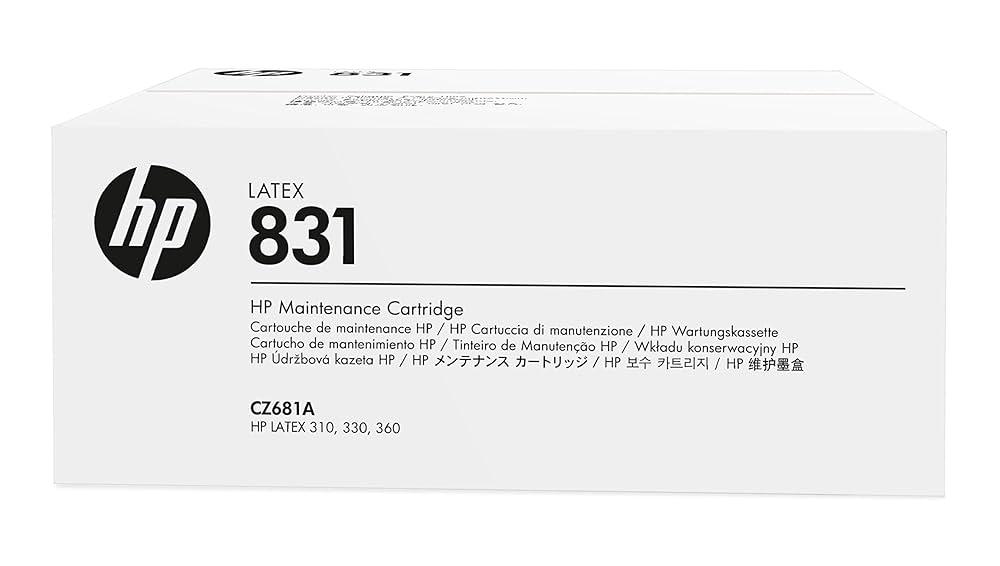 HP HP HP 831 Latex Maintenance Cartridge : Amazon.in